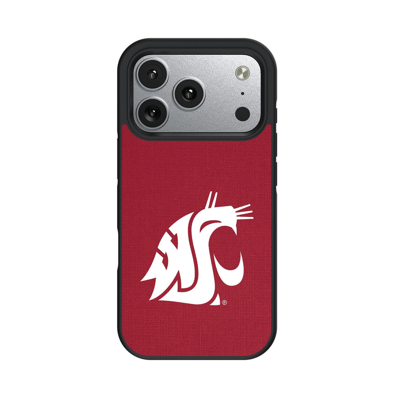 Washington State University Cougars Solid iPhone Bump Phone Case for Apple iPhone