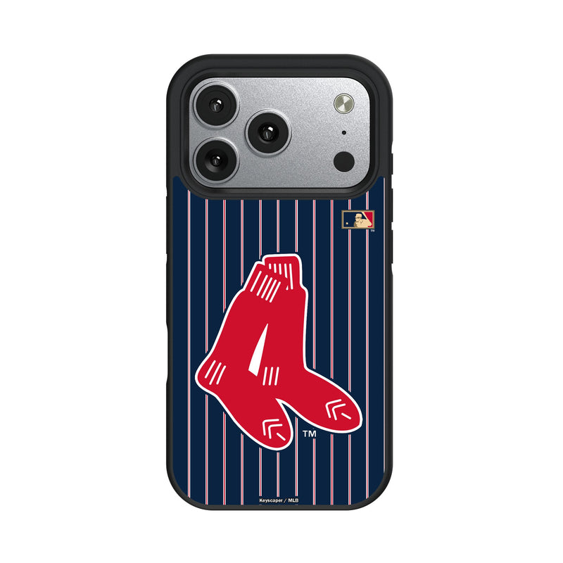 Boston Red Sox 1924-1960 - Cooperstown Collection Pinstripe iPhone Bump Phone Case for Apple iPhone
