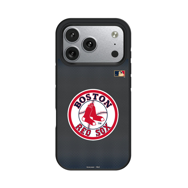 Boston Red Sox 1976-2008 - Cooperstown Collection Linen iPhone Bump Phone Case for Apple iPhone