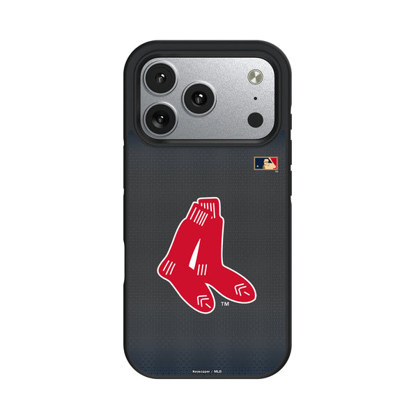 Boston Red Sox 1924-1960 - Cooperstown Collection Linen iPhone Bump Phone Case for Apple iPhone