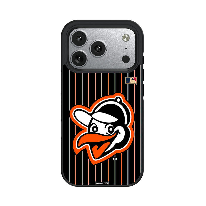 Baltimore Orioles 1955 - Cooperstown Collection Pinstripe iPhone Bump Phone Case for Apple iPhone
