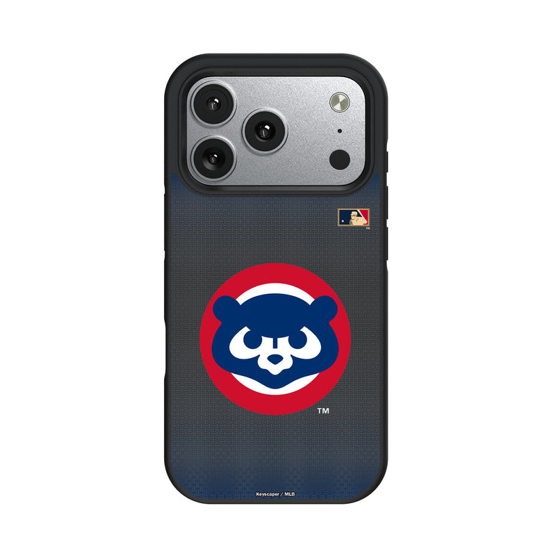 Chicago Cubs Home 1979-1993 - Cooperstown Collection Linen iPhone Bump Phone Case for Apple iPhone