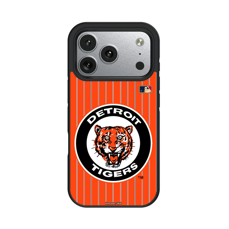 Detroit Tigers 1961-1963 - Cooperstown Collection Pinstripe iPhone Bump Phone Case for Apple iPhone