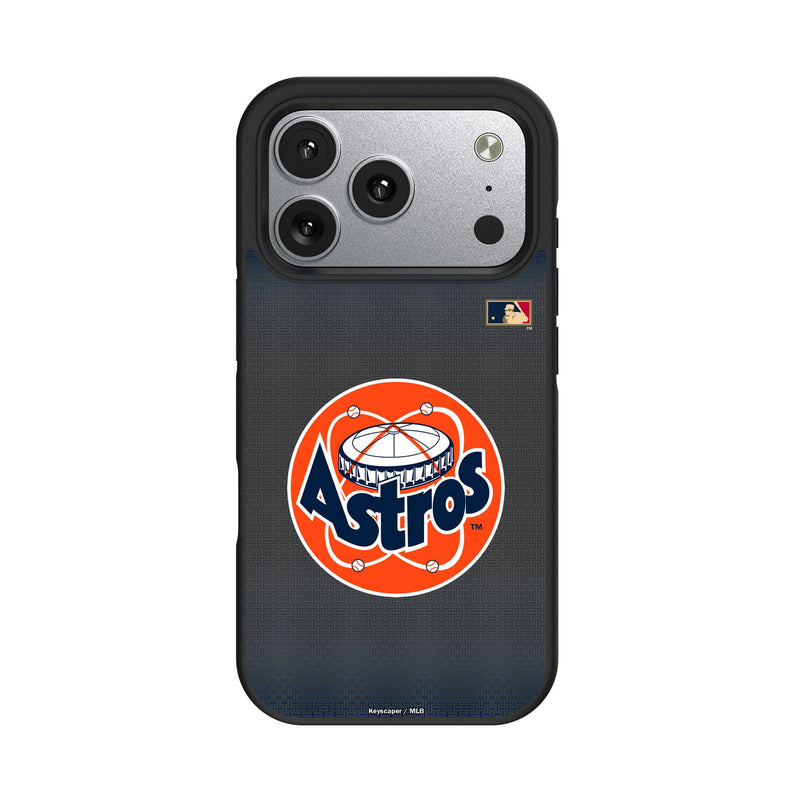 Houston Astros 1977-1993 - Cooperstown Collection Linen iPhone Bump Phone Case for Apple iPhone