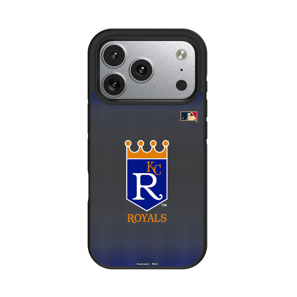 Kansas City Royals 1969-1978 - Cooperstown Collection Linen iPhone Bump Phone Case for Apple iPhone