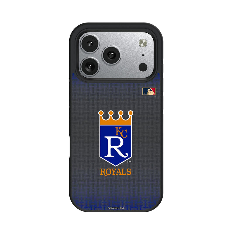 Kansas City Royals 1969-1978 - Cooperstown Collection Linen iPhone Bump Phone Case for Apple iPhone