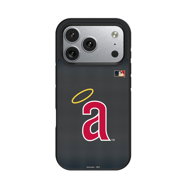 LA Angels 1971 - Cooperstown Collection Linen iPhone Bump Phone Case for Apple iPhone
