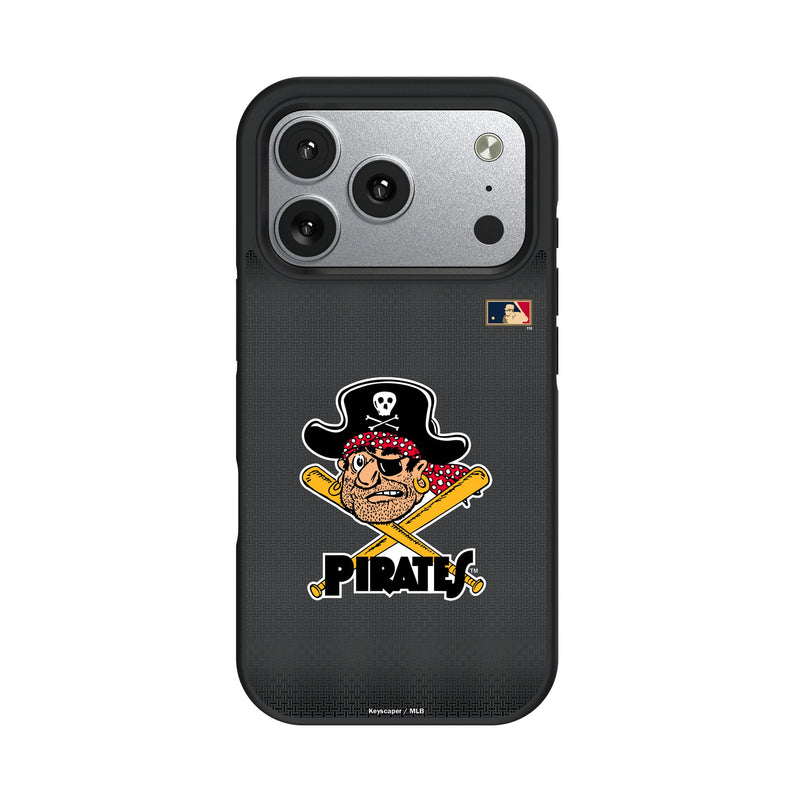 Pittsburgh Pirates 1958-1966 - Cooperstown Collection Linen iPhone Bump Phone Case for Apple iPhone