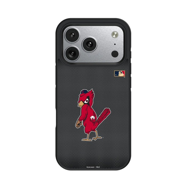 St Louis Cardinals 1950s - Cooperstown Collection Linen iPhone Bump Phone Case for Apple iPhone