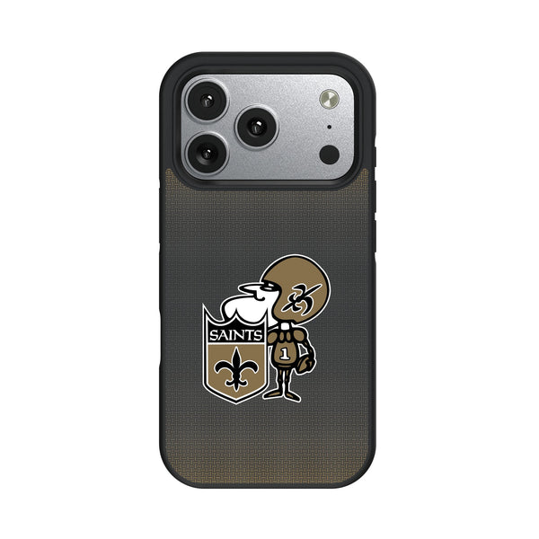 New Orleans Saints Historic Collection Linen iPhone Bump Phone Case for Apple iPhone