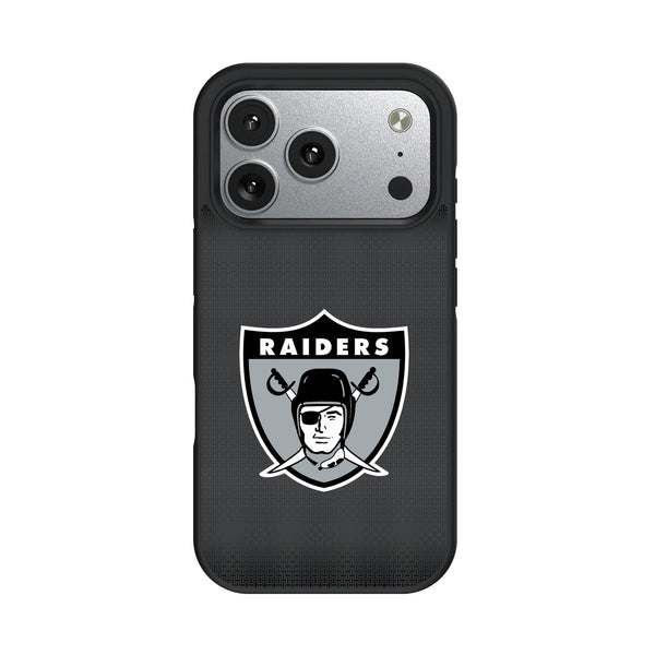 Oakland Raiders 1963 Historic Collection Linen iPhone Bump Phone Case for Apple iPhone