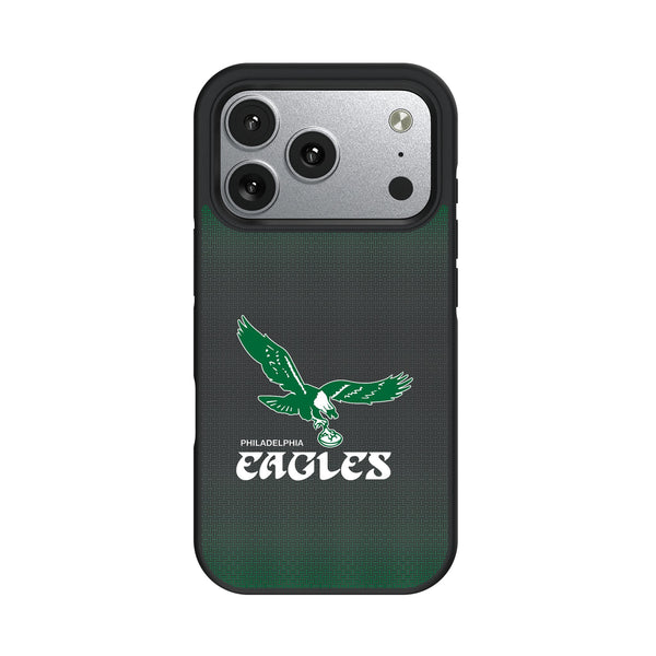 Philadelphia Eagles 1973-1995 Historic Collection Linen iPhone Bump Phone Case for Apple iPhone