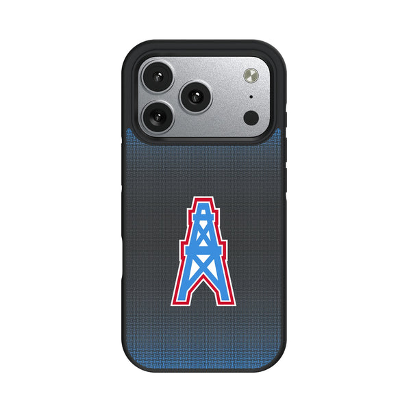 Houston Oilers Historic Collection Linen iPhone Bump Phone Case for Apple iPhone