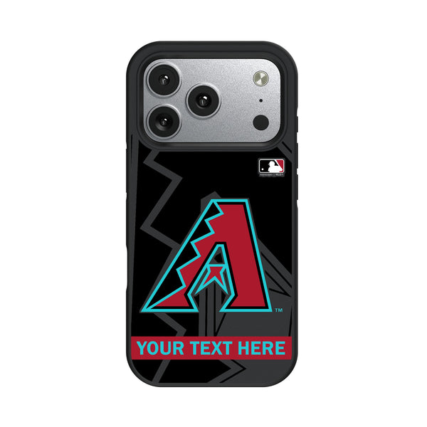Arizona Diamondbacks Personalized Tilt iPhone Bump Phone Case for Apple iPhone