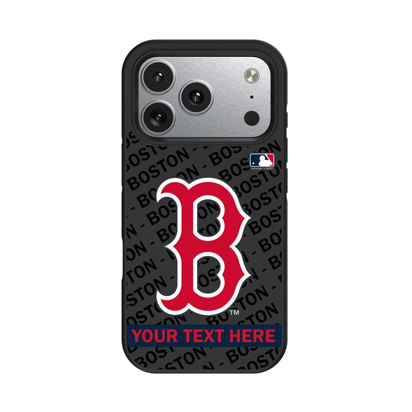 Boston Red Sox Personalized Tilt iPhone Bump Phone Case for Apple iPhone
