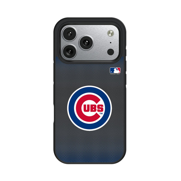 Chicago Cubs Linen iPhone Bump Phone Case for Apple iPhone
