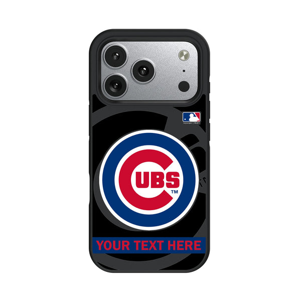 Chicago Cubs Personalized Tilt iPhone Bump Phone Case for Apple iPhone