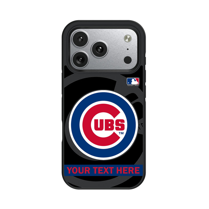 Chicago Cubs Personalized Tilt iPhone Bump Phone Case for Apple iPhone
