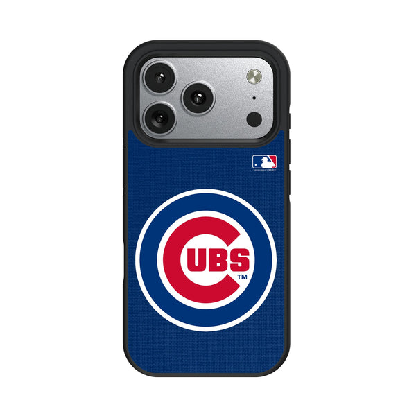 Chicago Cubs Solid iPhone Bump Phone Case for Apple iPhone