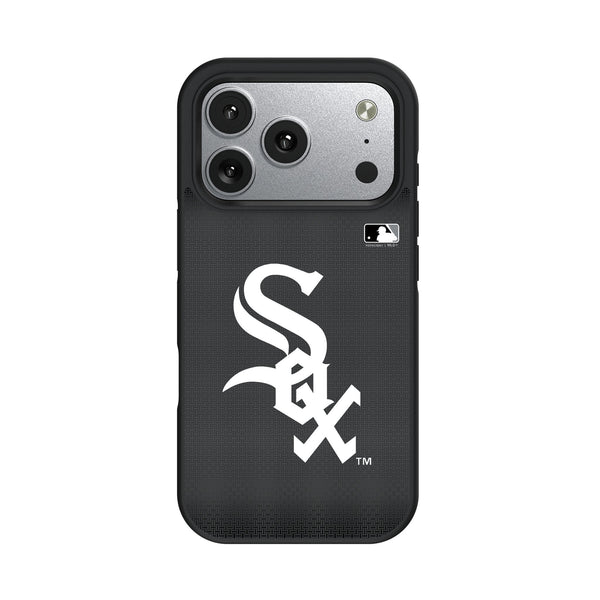 Chicago White Sox Linen iPhone Bump Phone Case for Apple iPhone