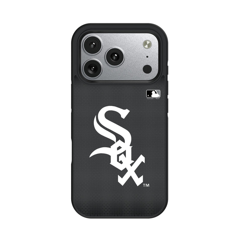 Chicago White Sox Linen iPhone Bump Phone Case for Apple iPhone