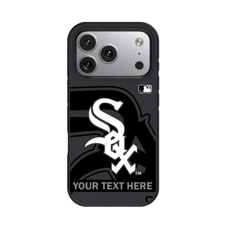 Chicago White Sox Personalized Tilt iPhone Bump Phone Case for Apple iPhone
