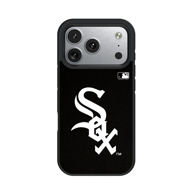 Chicago White Sox Solid iPhone Bump Phone Case for Apple iPhone