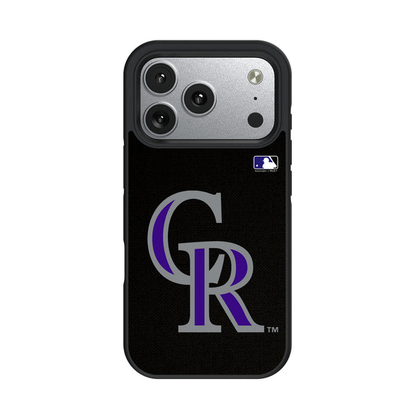 Colorado Rockies Solid iPhone Bump Phone Case for Apple iPhone