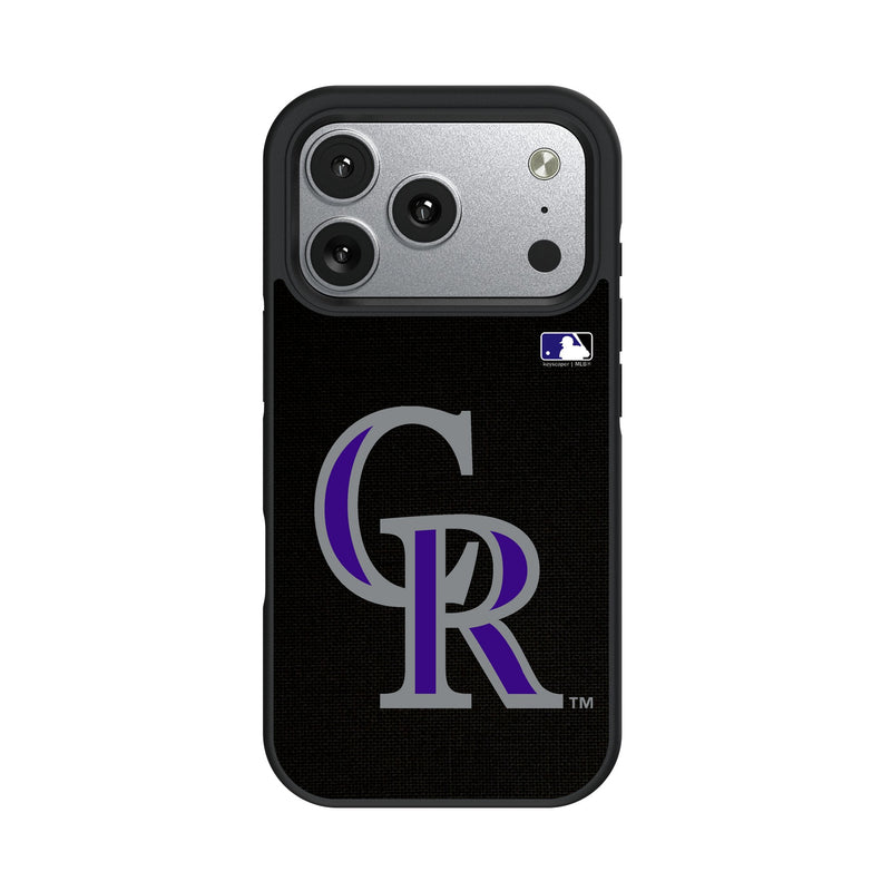 Colorado Rockies Solid iPhone Bump Phone Case for Apple iPhone