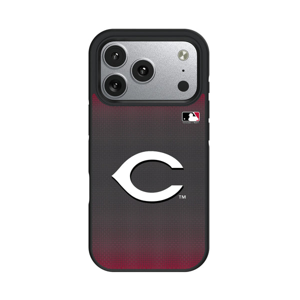 Cincinnati Reds Linen iPhone Bump Phone Case for Apple iPhone