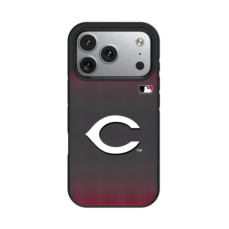 Cincinnati Reds Linen iPhone Bump Phone Case for Apple iPhone