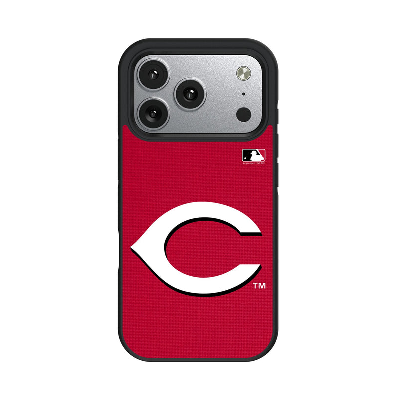 Cincinnati Reds Solid iPhone Bump Phone Case for Apple iPhone