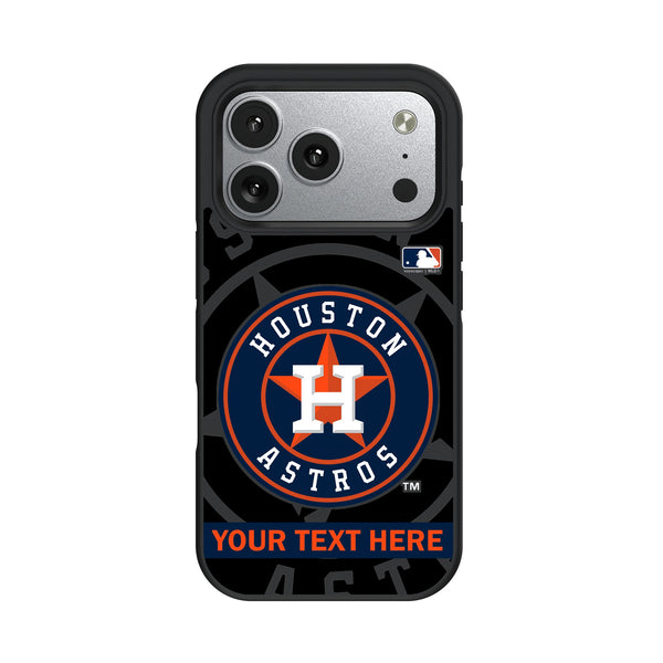 Houston Astros Personalized Tilt iPhone Bump Phone Case for Apple iPhone