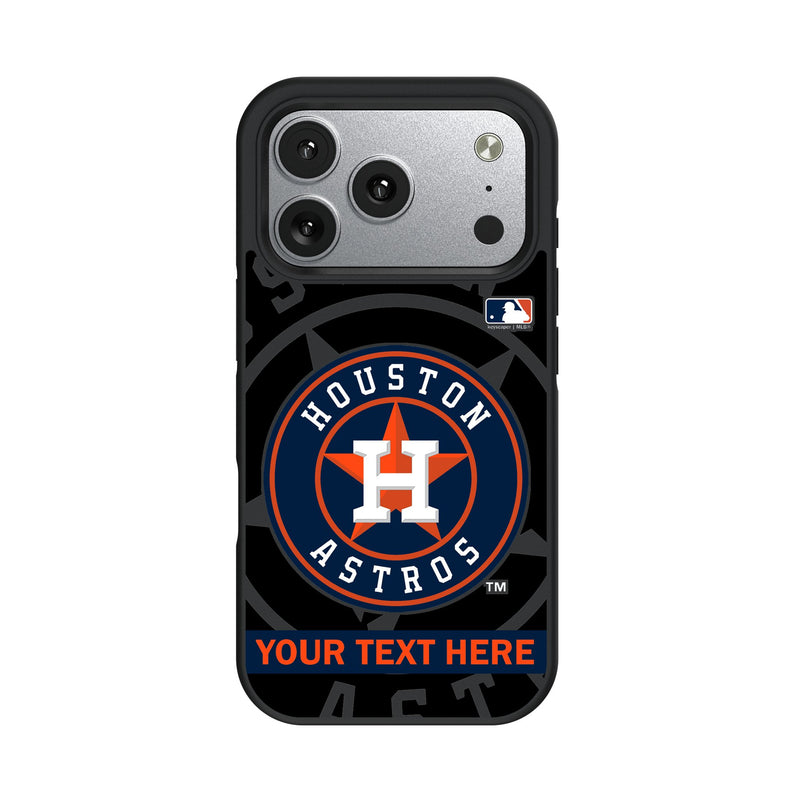 Houston Astros Personalized Tilt iPhone Bump Phone Case for Apple iPhone