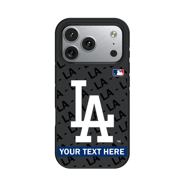 LA Dodgers Personalized Tilt iPhone Bump Phone Case for Apple iPhone
