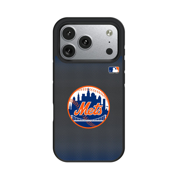 New York Mets Linen iPhone Bump Phone Case for Apple iPhone