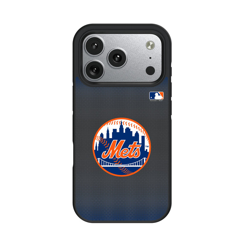 New York Mets Linen iPhone Bump Phone Case for Apple iPhone