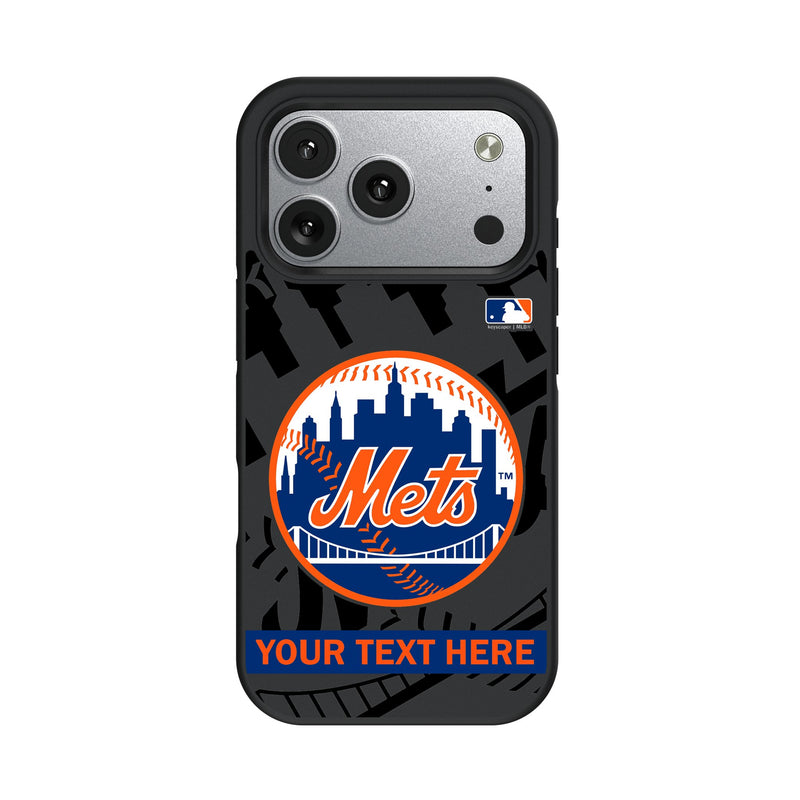 New York Mets Personalized Tilt iPhone Bump Phone Case for Apple iPhone