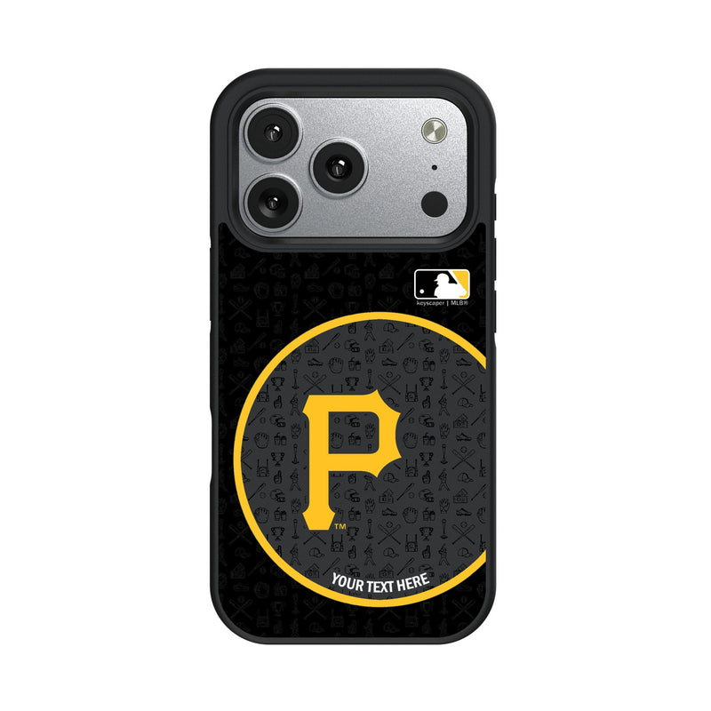 Pittsburgh Pirates Personalized Circle iPhone Bump Phone Case for Apple iPhone