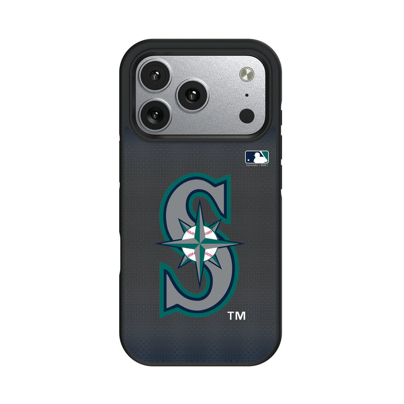 Seattle Mariners Linen iPhone Bump Phone Case for Apple iPhone