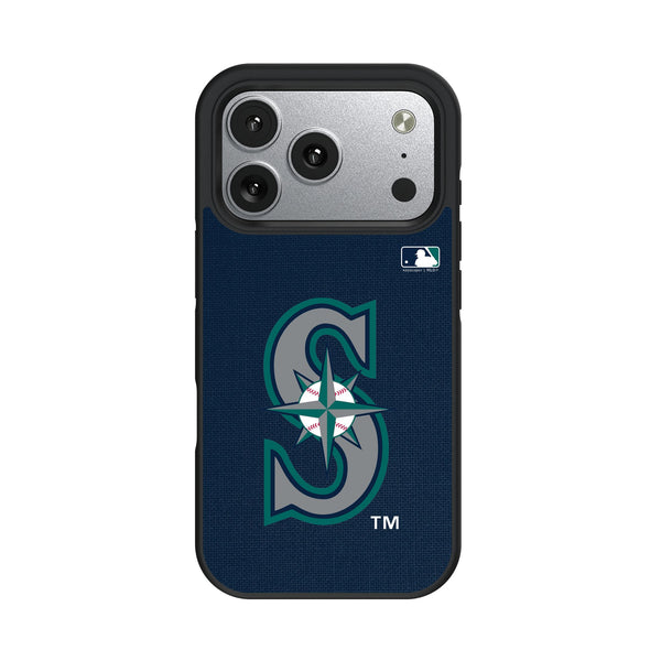 Seattle Mariners Solid iPhone Bump Phone Case for Apple iPhone