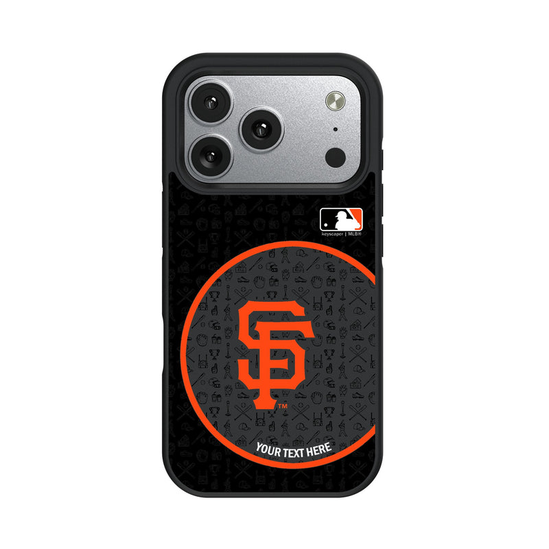 San Francisco Giants Personalized Circle iPhone Bump Phone Case for Apple iPhone