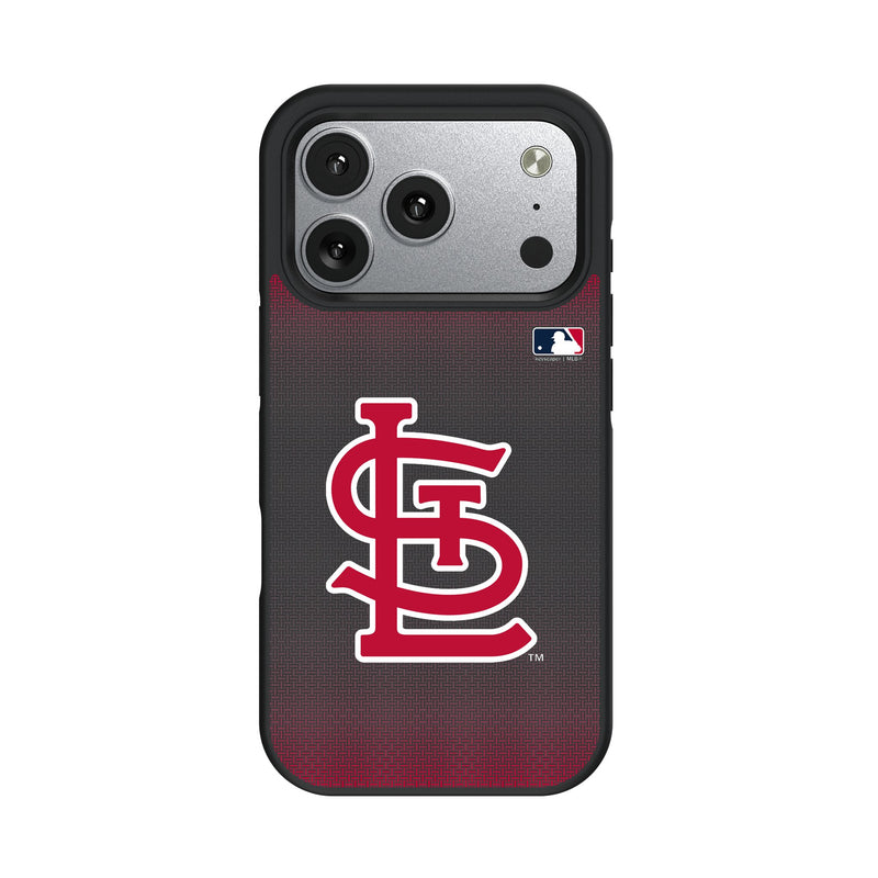 St Louis Cardinals Linen iPhone Bump Phone Case for Apple iPhone