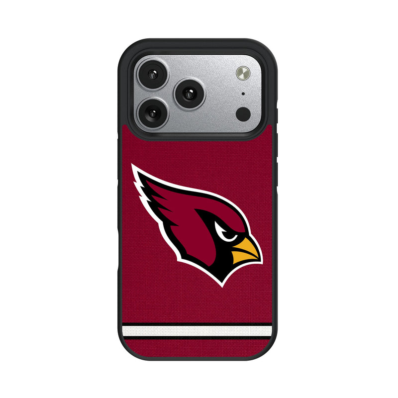 Arizona Cardinals Stripe iPhone Bump Phone Case for Apple iPhone