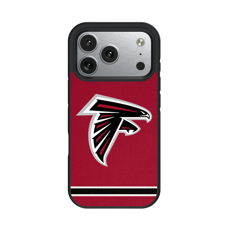 Atlanta Falcons Stripe iPhone Bump Phone Case for Apple iPhone