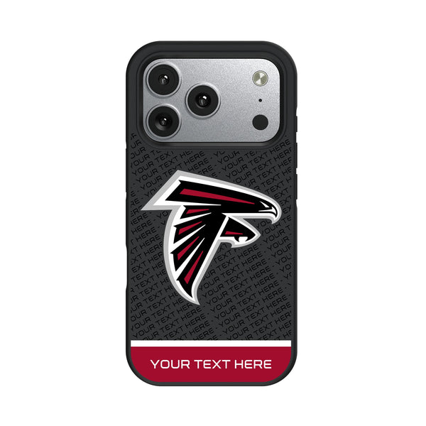 Atlanta Falcons Personalized EndZone Plus iPhone Bump Phone Case for Apple iPhone