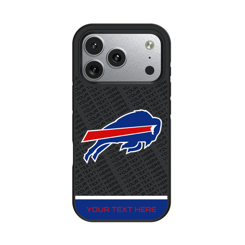 Buffalo Bills Personalized EndZone Plus iPhone Bump Phone Case for Apple iPhone