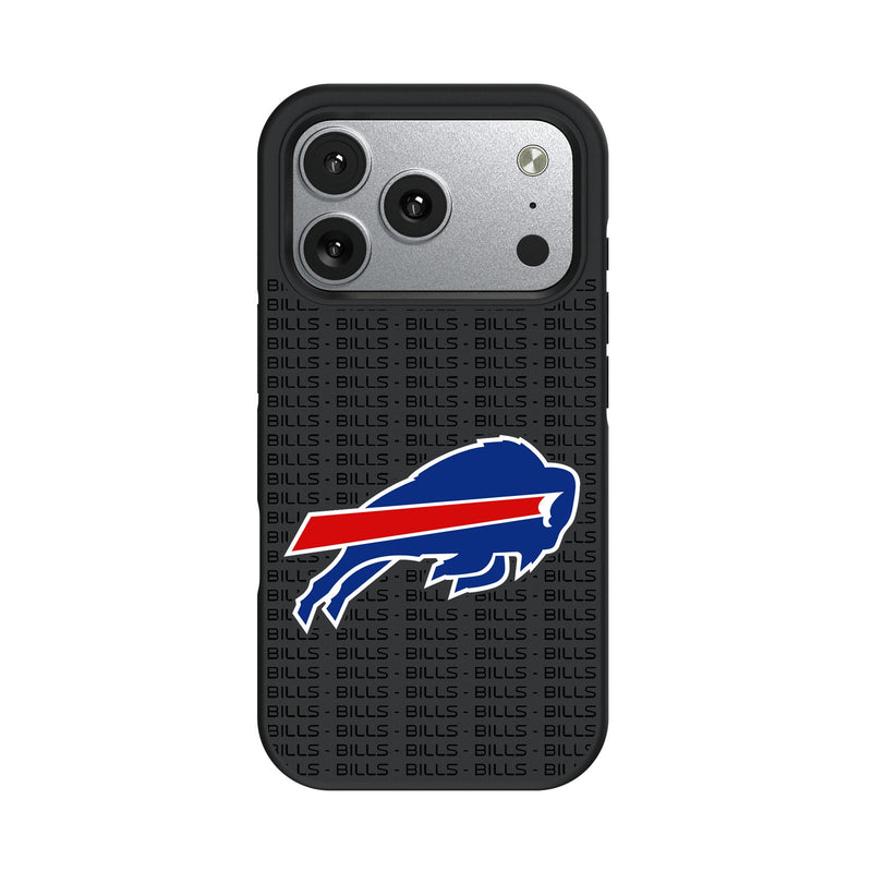 Buffalo Bills Text Backdrop iPhone Bump Phone Case for Apple iPhone