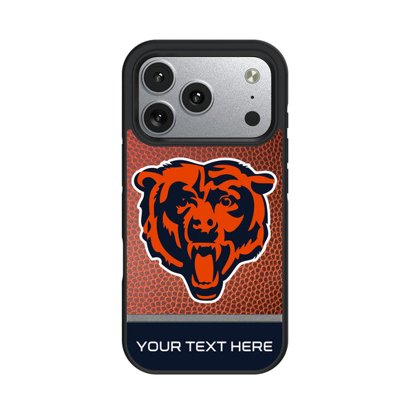 Chicago Bears Personalized Football iPhone Bump Phone Case for Apple iPhone