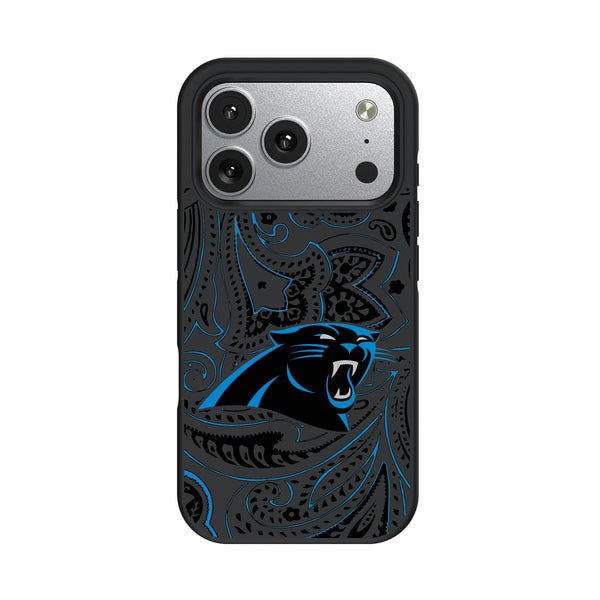 Carolina Panthers Paisley iPhone Bump Phone Case for Apple iPhone